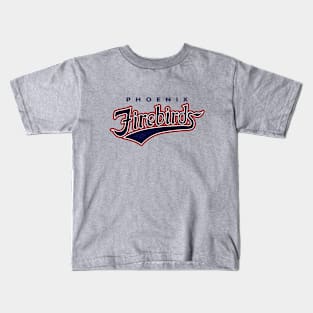 Vintage Phoenix Firebirds Baseball Kids T-Shirt